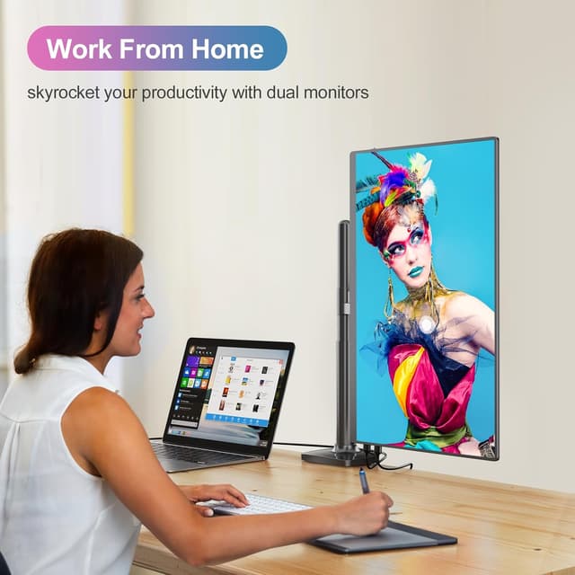 Thumbnail 5 de CUIUIC 18.5 Inch portable monitor 120Hz 1080p