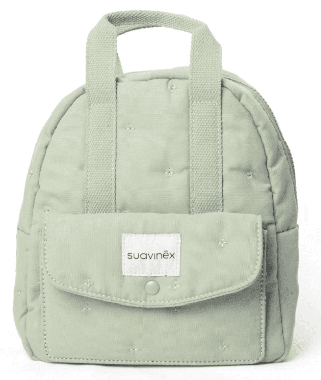 Imagen de Suavinex Mochila Infantil Verde Liso 🎒 en OfertitasTOP