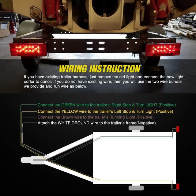 Thumbnail 4 de Nilight TL-20 2PCS Submersible LED Kit 12V