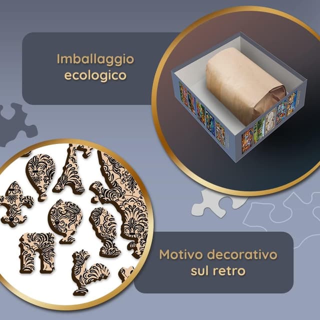 Thumbnail 5 de Trefl puzzle di legno Disney Villains 1000 pezzi