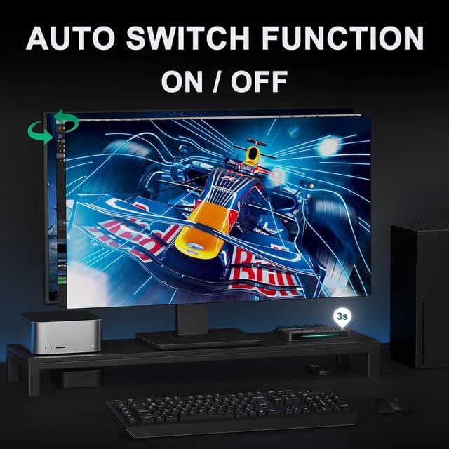 Detalle 2 de AVIDGRAM HDMI 2.1 Switch 3x1 – 8K, 48 Gbps