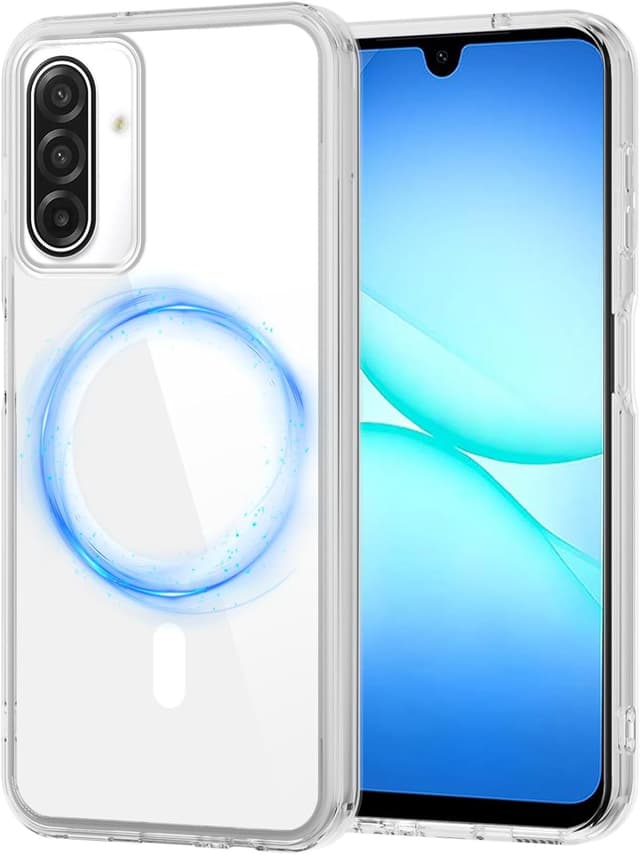 Detalle de XTCASE Coque magnétique MagSafe pour Samsung Galaxy A17 (4G/5G) transparente anti-jaunissement