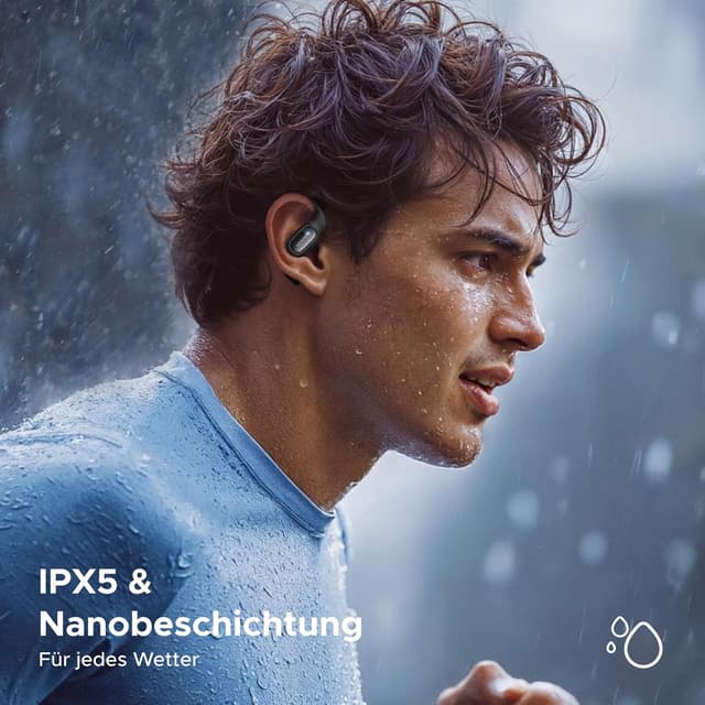 Thumbnail 6 de UGREEN FitBuds 2 Open Ear Kopfhörer — Bluetooth 6.0, 28 Std. Spielzeit