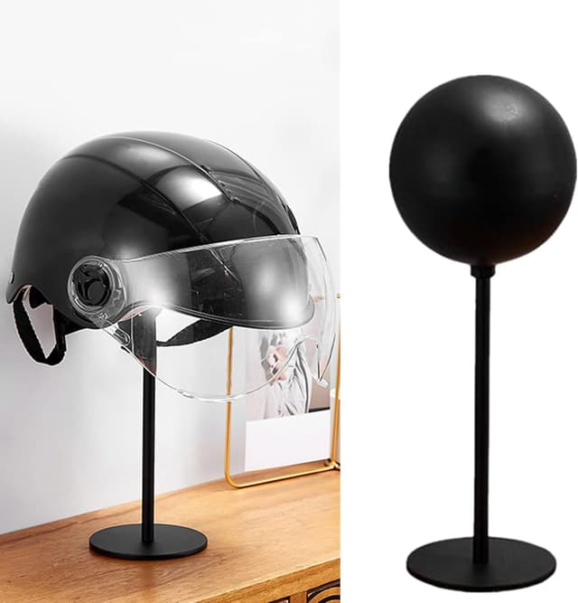 Detalle de Helmet Stand Aluminum Display Rack