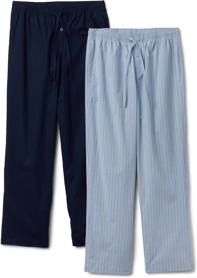 Thumbnail 6 de Amazon Essentials Men’s Full-Length Relaxed-Fit Pyjama Trousers (Cotton Poplin)