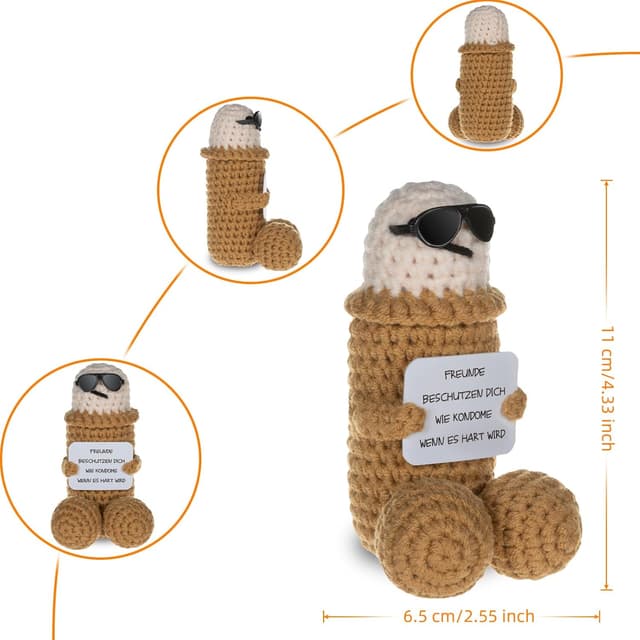 Thumbnail 2 de WenmthG Beste Freunde Anti Stress Geschenk