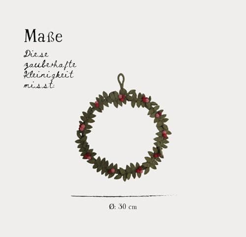 Detalle 2 de Ăn Gry & Sif Couronne de porte, 30 cm đ