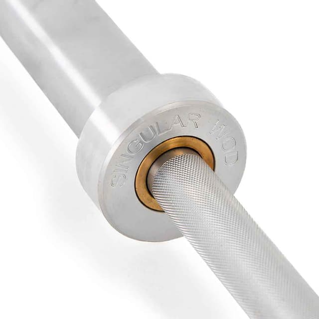 Detalle 2 de SingularWod Pro 20 Kg — barra olímpica para entrenamiento 🏋