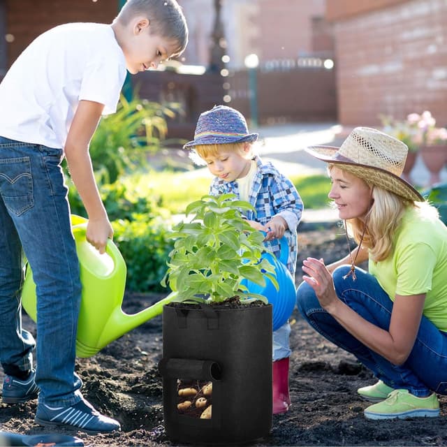 Thumbnail 6 de OPPOLIFE 10 Gallon grow bags with flap window