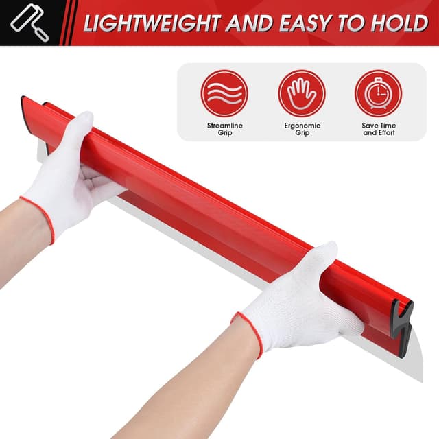 Thumbnail 4 de suokoun Drywall Skimming Spatula Set with Extension Handle