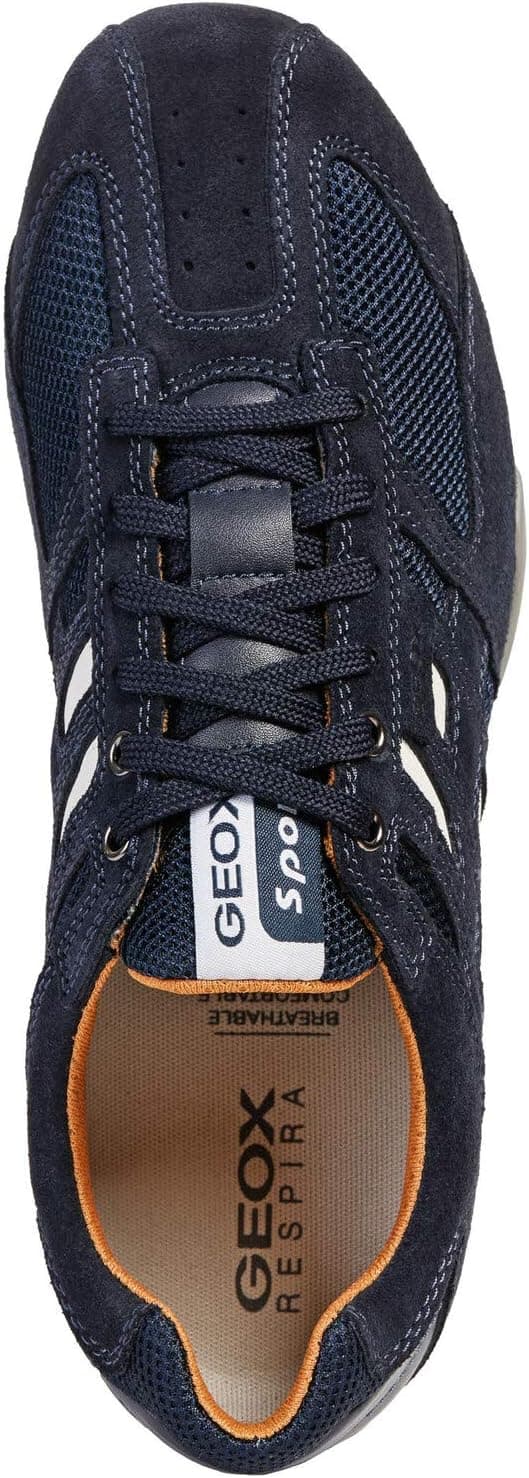 Detalle de Geox UOMO SNAKE K Herren-Sneakers: atmungsaktiv dank patentiertem Geox-System