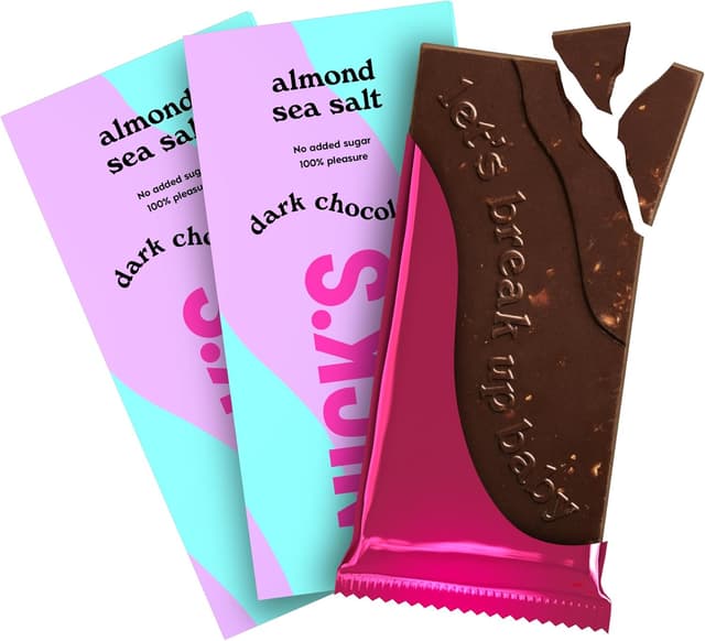 Imagen de NICKS Chocolat noir amande-fleur de sel ⚡ en OfertitasTOP
