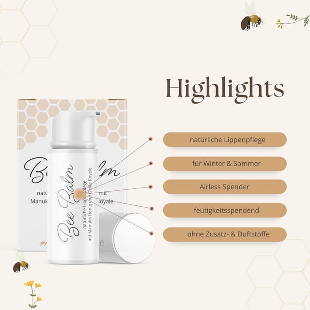 Thumbnail 3 de bedrop BeeBalm Lippenpflege 6 ml