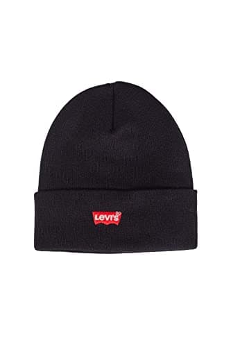 Imagen de Levi's Red Batwing Embroidered Beanie Gorro talla única 🧢 en OfertitasTOP
