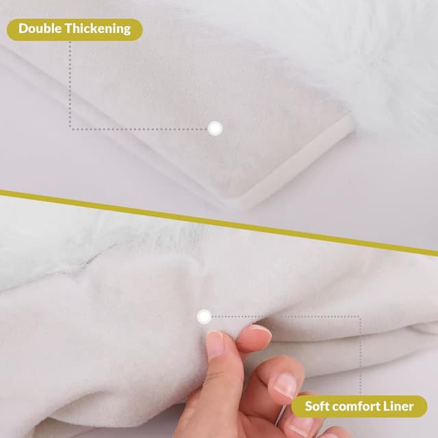 Detalle de Chapeau de Père Noël adulte KONVINIT double épaisseur à paillettes