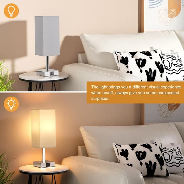 Thumbnail 4 de Aooshine Bedside Lamp 2700K