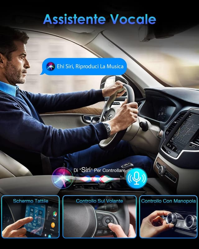 Thumbnail 6 de ASOUNY CarPlay wireless 2025 per iPhone iOS 10