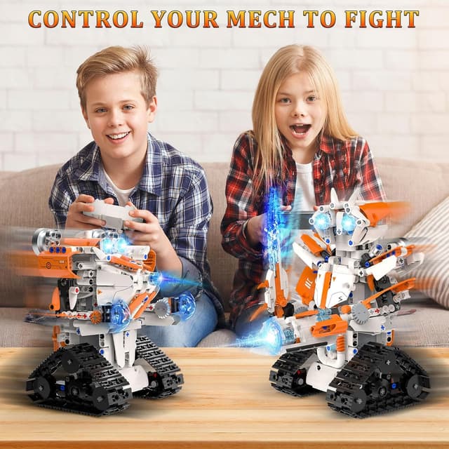 Thumbnail 5 de 689-Piece 5in1 STEM Robot Building Kit for Kids 🤖