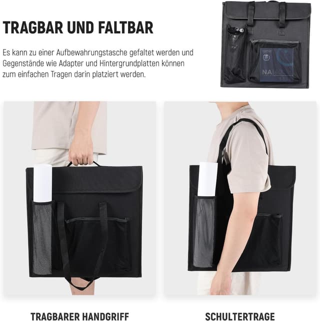 Detalle 2 de NEEWER LP50 Lichtbox Fotostudio 50 x 50 cm