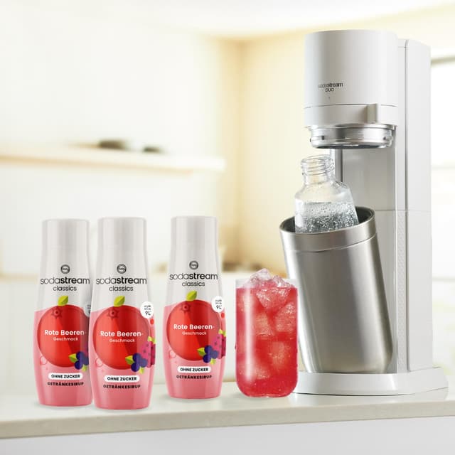 Thumbnail 5 de SodaStream Sirup Rote Beeren 3×440 ml 🍹