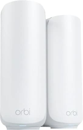 Detalle 2 de Netgear Orbi RBE372 (Wi-Fi 7) mit 2 Stationen aus der Orbi 370 Serie