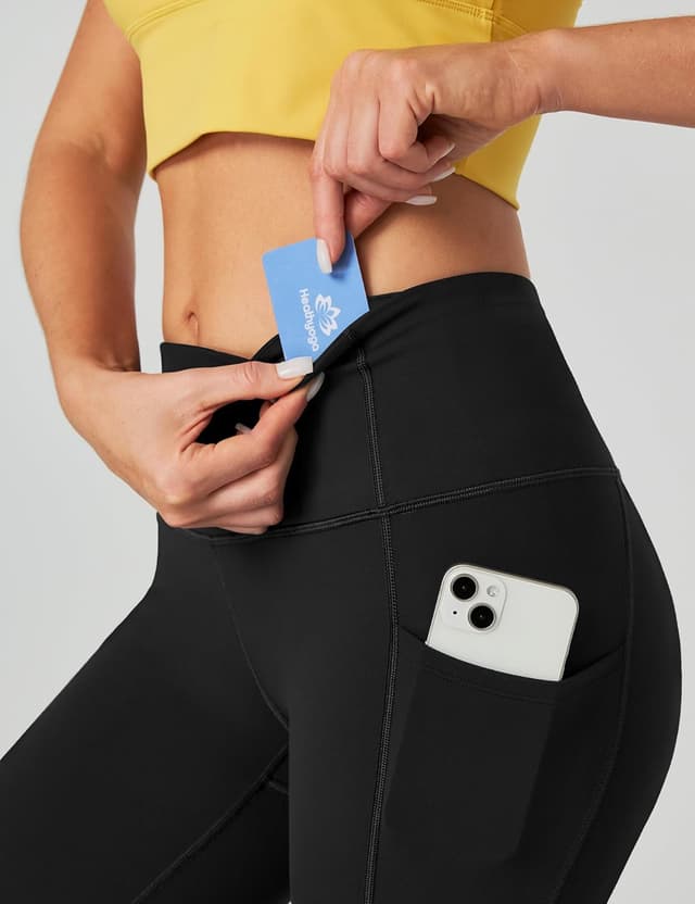 Detalle de Heathyoga Capri Leggings for Women ⚙