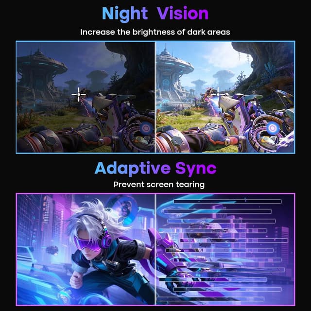 Thumbnail 5 de Amzfast 27" 4K Gaming Monitor 160Hz