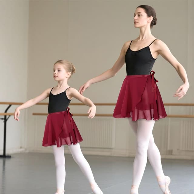 Thumbnail 1 de AYBUY Ballet Wrap Skirt Sheer Chiffon