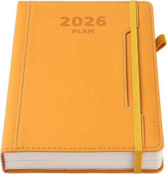 Detalle 2 de Goldaypln Agenda académica 2026 A5 1 día