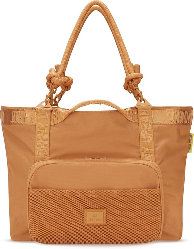 Detalle de Johnny Urban Cassie Borsa da viaggio donna marrone (borsone pieghevole) impermeabilizzata