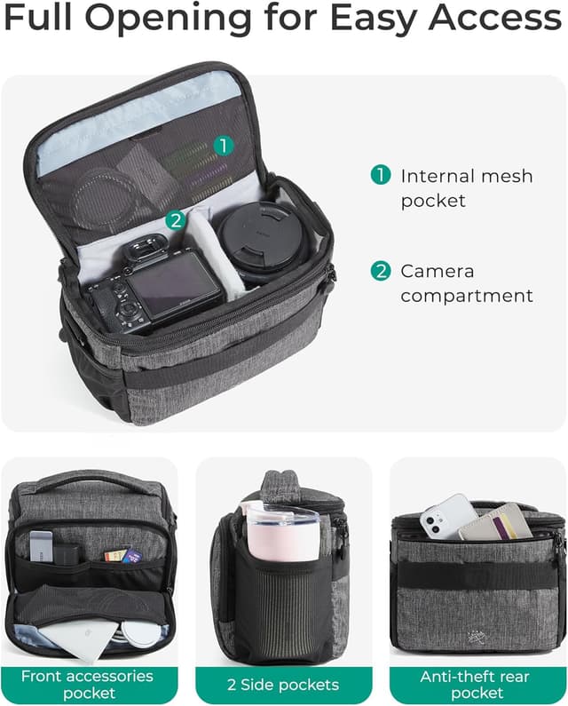 Thumbnail 4 de bagsmart Kameratasche 25 cm