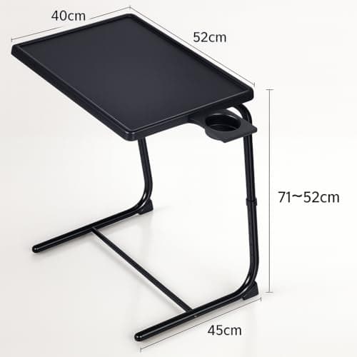 Detalle de T-LOVENDO.ES Mesa plegable auxiliar ajustable