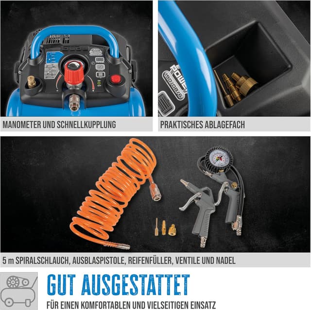 Detalle de Güde Kompressor Airpower 190/08/6 8 bar