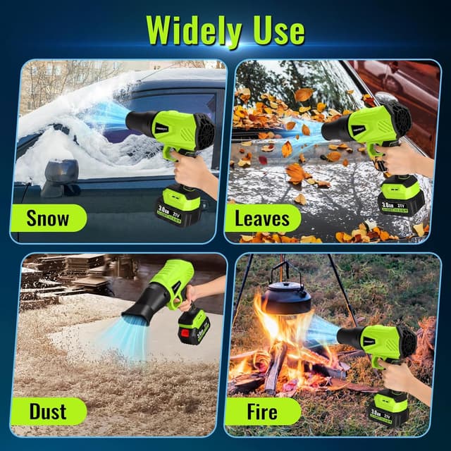 Detalle 2 de Maypott Cordless Leaf Blower 21V