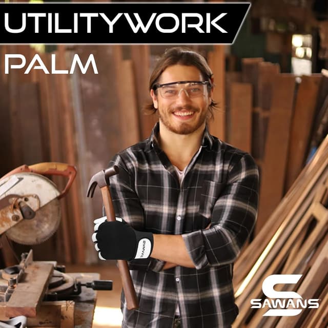 Thumbnail 6 de SAWANS Guantes de jardinería de cuero