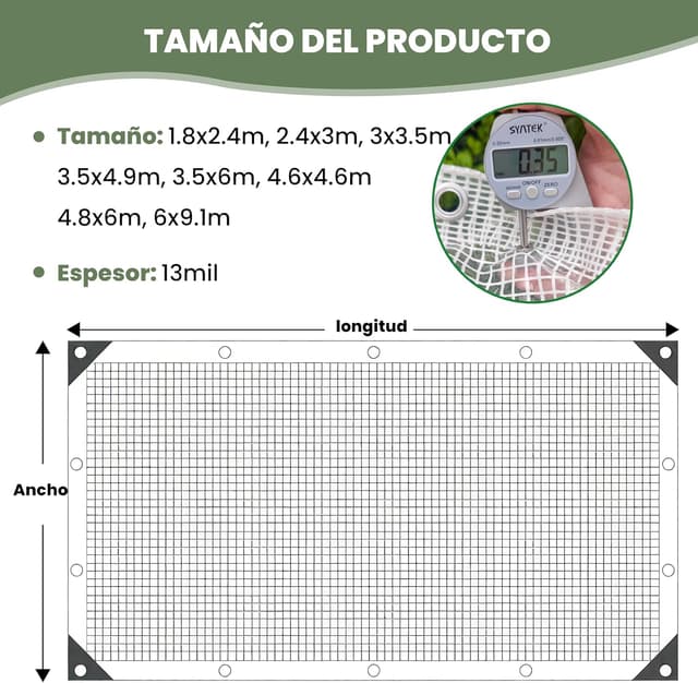 Thumbnail 4 de SUMORISE bâche imperméable 6 x 9,1 m