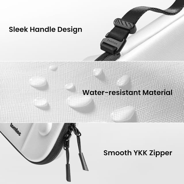 Thumbnail 6 de tomtoc Slim Carrying Case for Nintendo Switch 2 (Model 2025) with 12 Game Card Slots