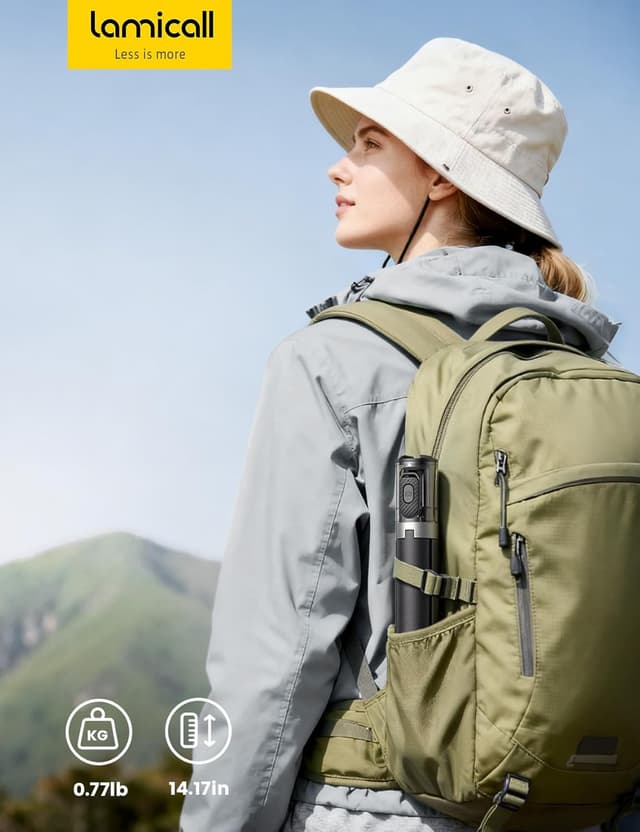 Thumbnail 6 de Lamicall Phone Tripod & Selfie Stick 65 in