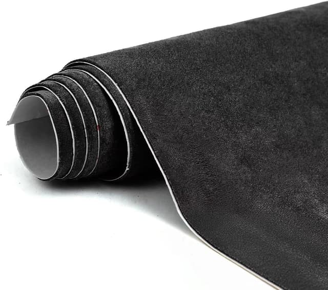 Imagen de RadiantDecor Premium Black Suede Wrap 17x70 inch en OfertitasTOP