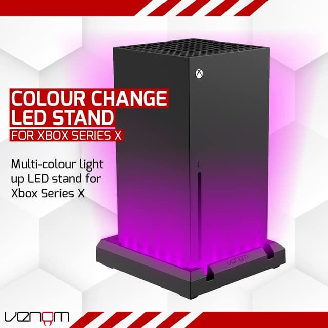 Detalle 2 de Venom LED light-up console stand Xbox Series X