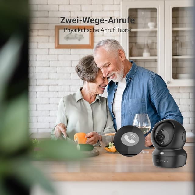 Detalle de EZVIZ C6N Pro 2K WLAN-Überwachungskamera