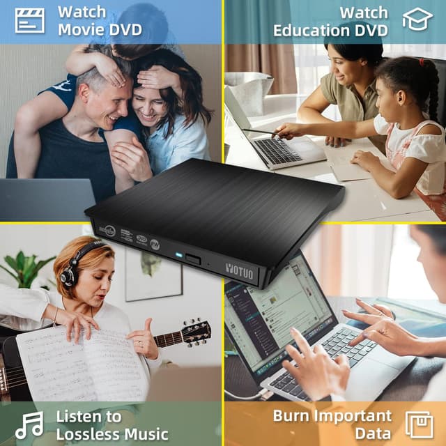 Thumbnail 5 de YOTUO IDD029-2 Portable USB 3.0 CD/DVD Drive