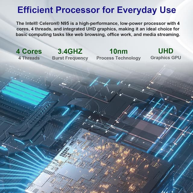 Detalle de Jumper 16-Zoll Laptop (IPS FHD Touch, 16GB DDR5, 640GB, N95, Fingerabdruck) – 2-in-1 mit 360° Touch