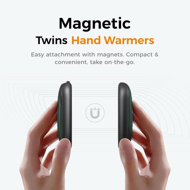 Detalle de OCOOPA UT3 Lite Magnetic Rechargeable Hand Warmers (2-pack)