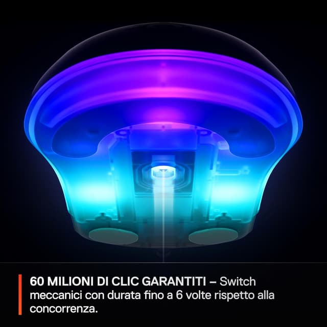 Detalle de SteelSeries Rival 3 Gen 2 mouse gaming 77 g