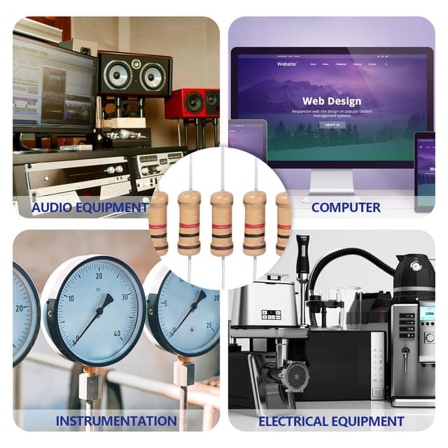 Thumbnail 4 de Innfeeltech 100 Stück 200 kΩ Widerstand