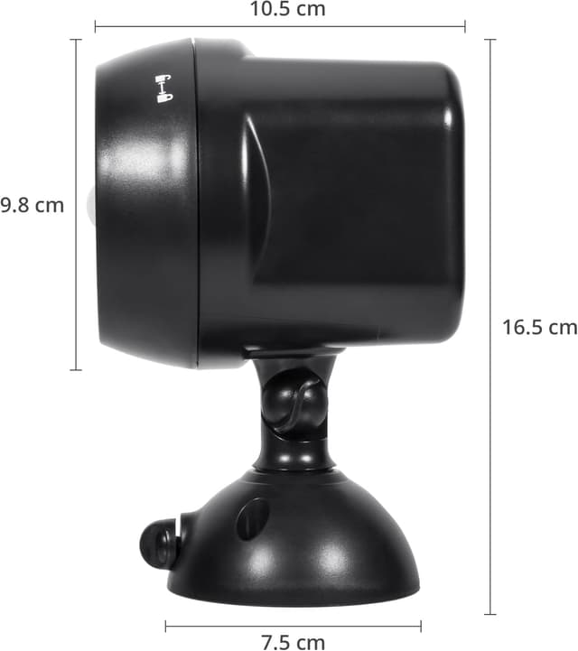 Detalle 1 de NICREW Bewegungsmelder für außen 2x4 LEDs