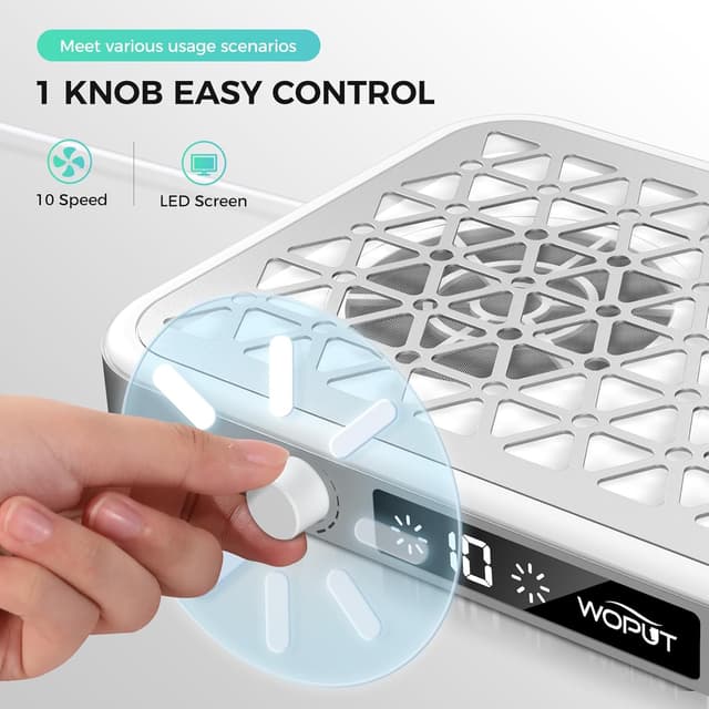 Detalle de Woput Nail Dust Collector 1600PA