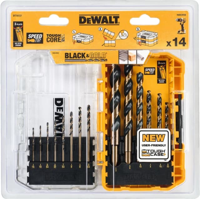Thumbnail 1 de DeWalt 14‑teiliger Metallbohrer‑Set Tough Case