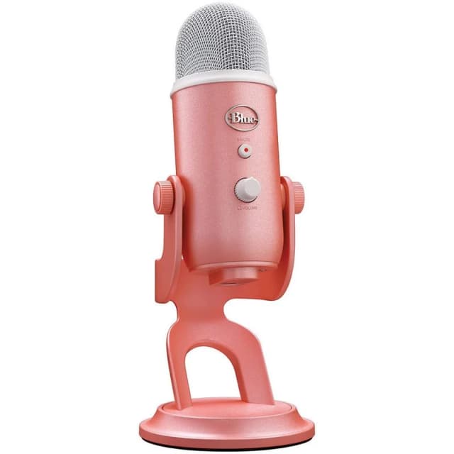 Detalle de Blue Yeti Aurora Micrófono USB multipatrón Rosa 🎙